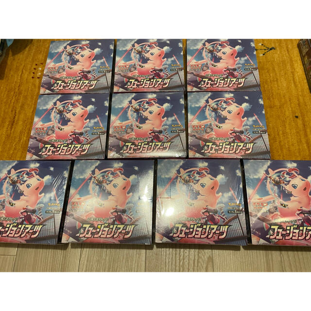 フュージョンアーツ 10box シュリンク付き未開封 フュージョンアーツ 10box シュリンク付き未開封