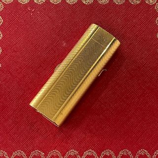 カルティエ(Cartier)のカルティエ　ガス　ライター　ゴールド　ヴィンテージ(タバコグッズ)