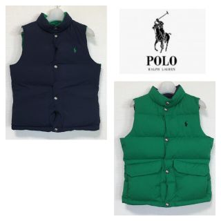 ポロラルフローレン(POLO RALPH LAUREN)のラルフローレン  ダウンベスト リバーシブル(ジャケット/上着)