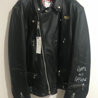 コムデギャルソン(COMME des GARCONS)のportersin様専用コムデギャルソン青山限定ルイスレザーライトニング(ライダースジャケット)