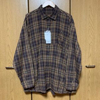 SSZ BALLOON SHIRTS BROWN Mサイズ 21AW