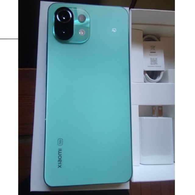 xiaomi  Mi11 Lite 5G Mint Green　オマケ付き 2