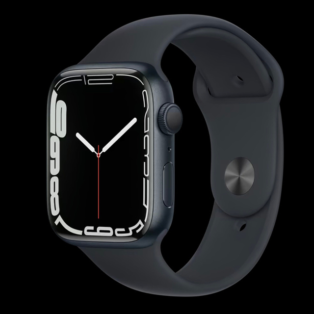 Apple Watch 7 45㎜ セルラー ミッドナイト