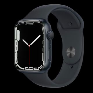 アップルウォッチ(Apple Watch)のApple Watch 7 ミッドナイト　45㎜(腕時計(デジタル))