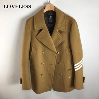 ラブレス(LOVELESS)の美品　ラブレス　ロイヤルミリタリーコート　メンズ　Pコート　ジャケット　アウター(その他)