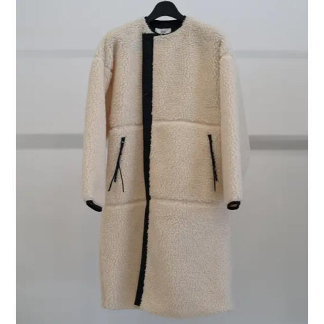 ロングコート今季新品未使用　HYKE FAUX SHEARLING COAT