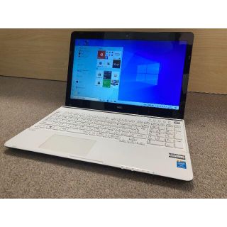 エヌイーシー(NEC)のお買い得品　高速SSD搭載　NEC　ノートPC 保証あり(ノートPC)