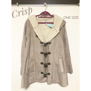 クリスプ(Crisp)の【2月中旬まで出品予定】 Crisp ダッフルコート(ダッフルコート)