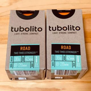 Tubolito 42mm ロード リム,ディスク兼用2個セット(パーツ)