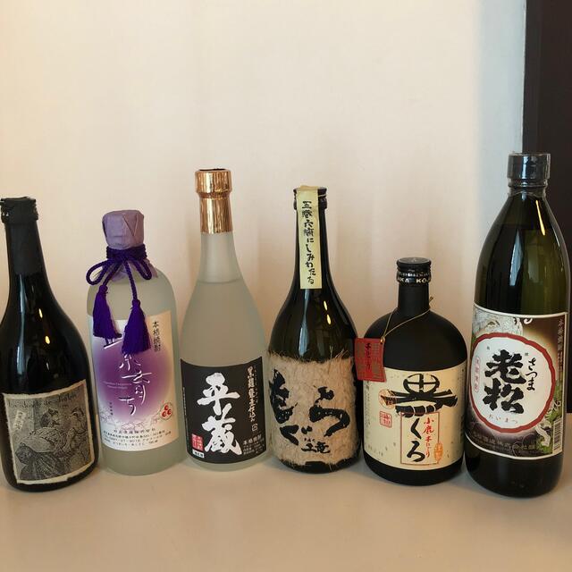 【芋焼酎飲み比べ6本セット】87＼送料無料でお得！／ 食品/飲料/酒の酒(焼酎)の商品写真