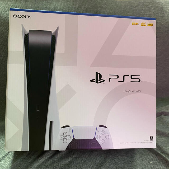 PlayStation(プレイステーション)の新品 PlayStation 5 ディスクドライブ搭載モデル CFI-1100A エンタメ/ホビーのゲームソフト/ゲーム機本体(家庭用ゲーム機本体)の商品写真