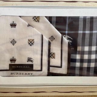 バーバリー(BURBERRY)のBURBERRYのハンカチセット(ハンカチ/ポケットチーフ)