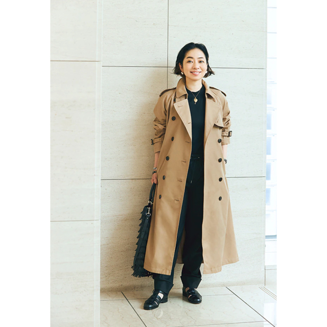 HYKE - norcN.O.R.C×ミモレ別注ロングトレンチコート予約完売品サイズ