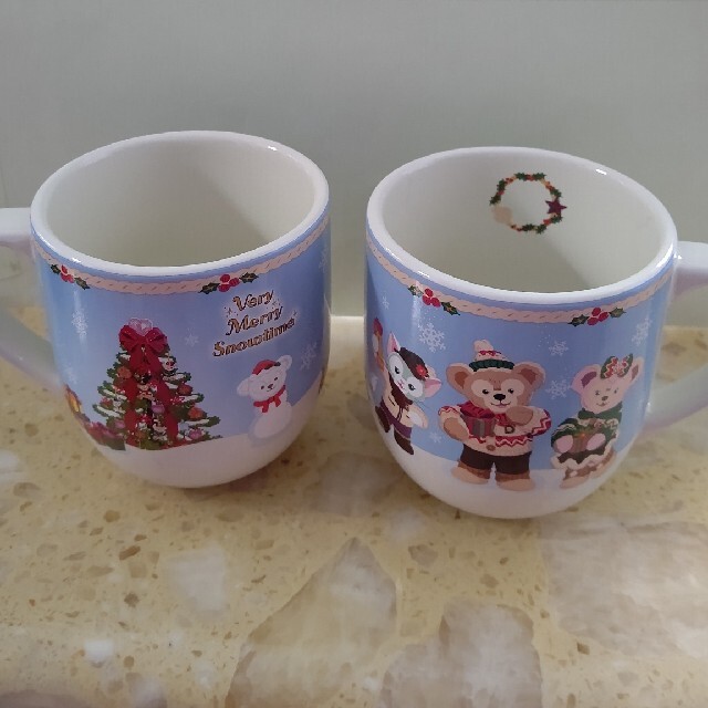 Disney ディズニー ダッフィー クリスマス コーヒーカップ ２個の通販 By みえぴー S Shop ディズニーならラクマ