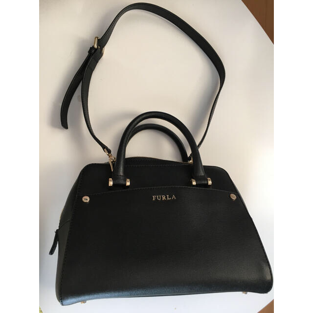 美品 FURLA ハンドバッグ ショルダー ベージュ フルラ お値下げしました★