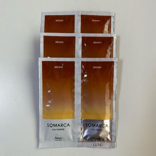 ホーユー(Hoyu)の【3点セット】SOMARCA カラーシャンプー　カラーチャージ　ブラウン(シャンプー/コンディショナーセット)