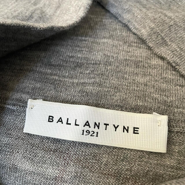 BALLANTYNE CASHMERE - バランタイン カシミヤウールロングセーターの