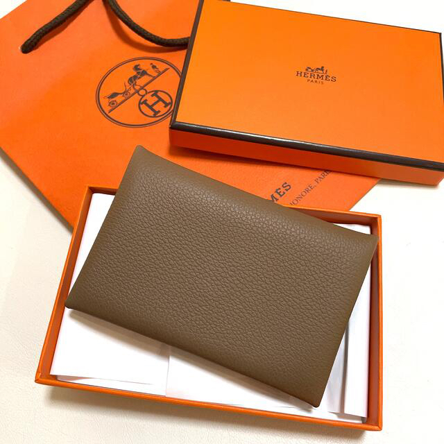 新品HERMES エルメス カルヴィ カードケース 名刺入れ clubpetschile.cl