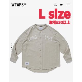 ダブルタップス(W)taps)の21FW WTAPS LEAGUE BEIGE Lサイズ(シャツ)