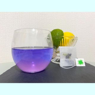 専用二つ、バタフライピーティーパック　使いやすい　紐なしティーパック5つ(茶)