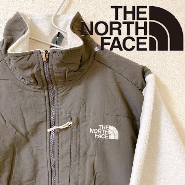 THE NORTH FACE(ザノースフェイス)の【定番の白黒デナリ❗】ノースフェイス　デナリジャケット　ホワイト×ブラック レディースのジャケット/アウター(その他)の商品写真