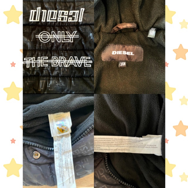 DIESEL(ディーゼル)のdiesel　ディーゼル　ベビー  ロンパースダウン　スノーウェア　お値下げ中★ キッズ/ベビー/マタニティのベビー服(~85cm)(ジャケット/コート)の商品写真