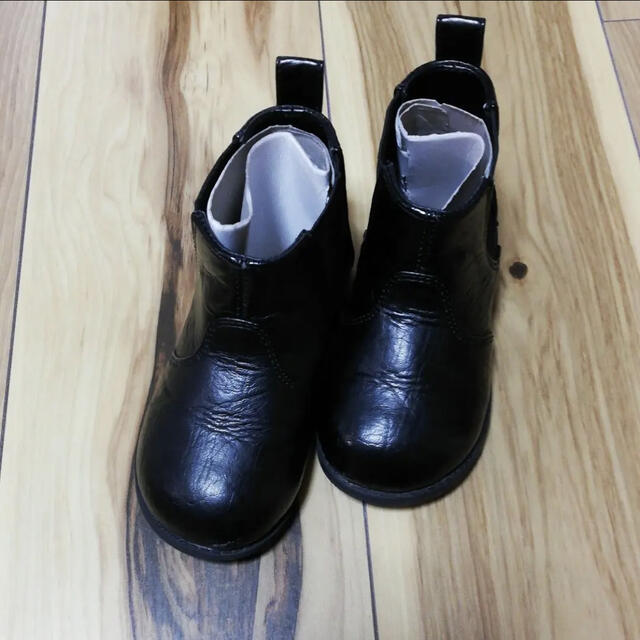 BURBERRY(バーバリー)のバーバリーショートブーツ、15センチ、フォーマル キッズ/ベビー/マタニティのキッズ靴/シューズ(15cm~)(ブーツ)の商品写真