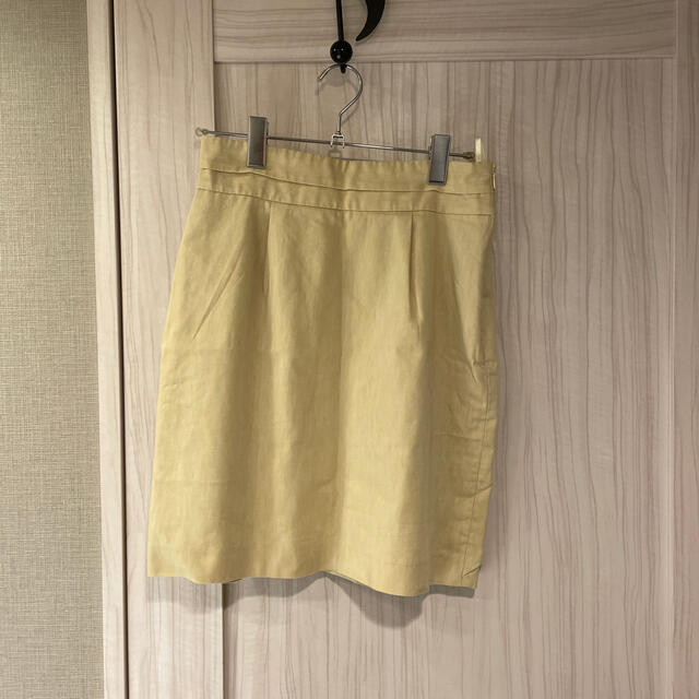 Rirandture(リランドチュール)のリランドチュール　レモンイエロー　膝丈スカート レディースのスカート(ひざ丈スカート)の商品写真