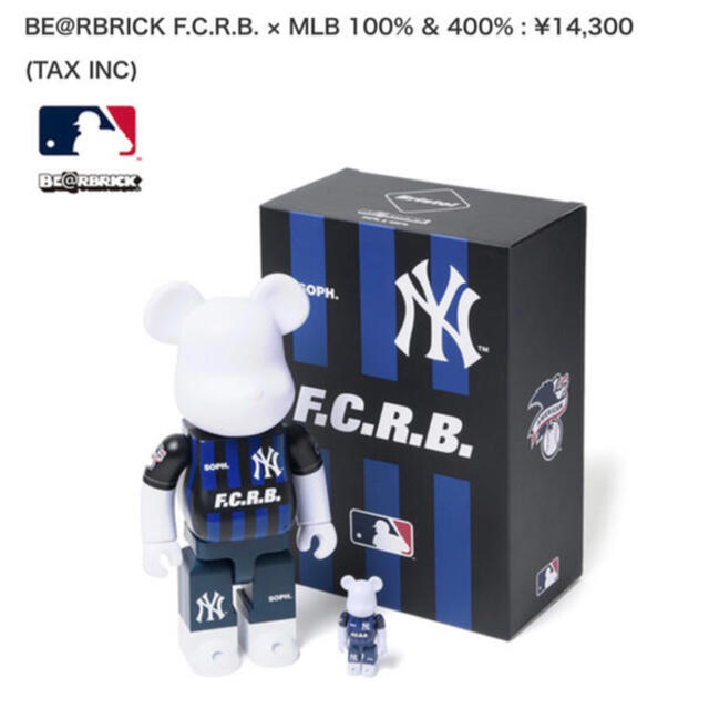 フィギュアBE@RBRICK FCRB MLB 100%&400%