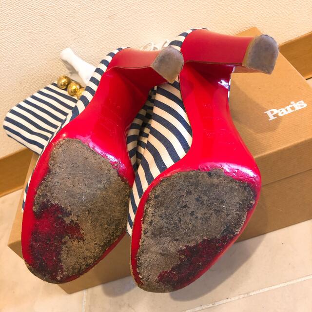 Christian Louboutin(クリスチャンルブタン)のルブタン/オープントゥブーツ レディースの靴/シューズ(ブーツ)の商品写真