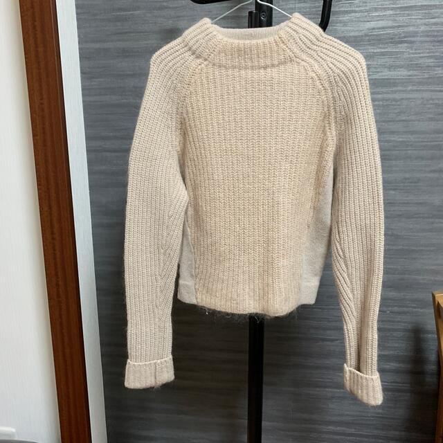 acne studios ウールクルーネック イエロー M ニット