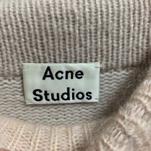 acne studios ウールクルーネック イエロー M ニット