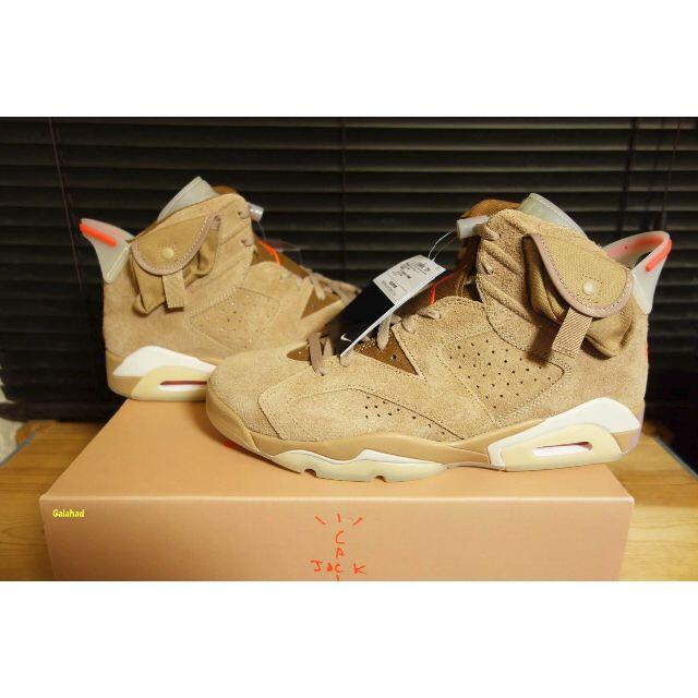 NIKE(ナイキ)の30cm NIKE TRAVIS SCOTT AIR JORDAN 6 AJ6 メンズの靴/シューズ(スニーカー)の商品写真