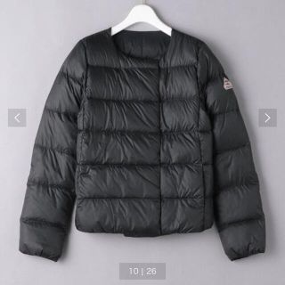 売り切り希望　LILLE JACKET ピレネックス　36 ショートダウン　黒