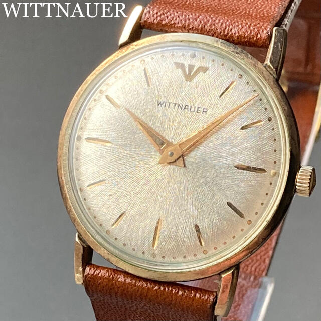 動作良好】ウィットナー アンティーク 腕時計 1960年代 手巻き メンズ