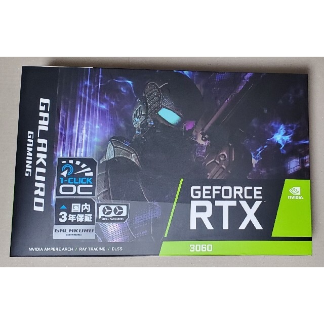 玄人志向 GeForce RTX3060 新品 スマホ/家電/カメラのPC/タブレット(PCパーツ)の商品写真