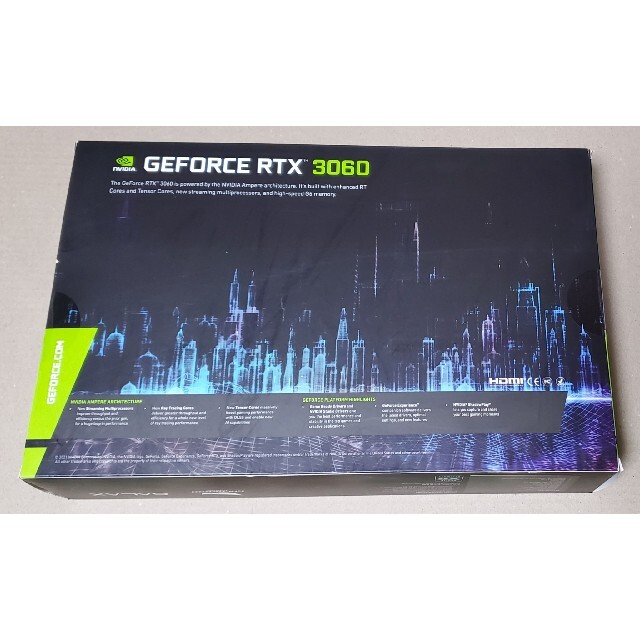 玄人志向 GeForce RTX3060 新品 スマホ/家電/カメラのPC/タブレット(PCパーツ)の商品写真