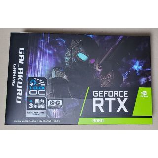 玄人志向 GeForce RTX3060 新品(PCパーツ)