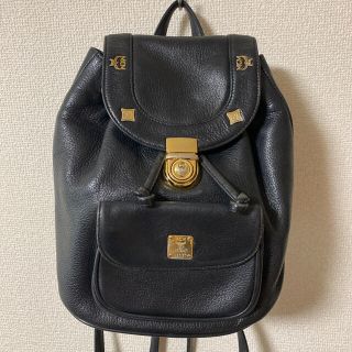 エムシーエム(MCM)のMCM エムシーエム ヴィンテージ リュック 黒(リュック/バックパック)