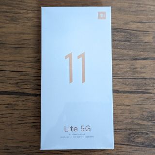 Xiaomi Mi 11 Lite 5G Mint Green 新品未開封(スマートフォン本体)