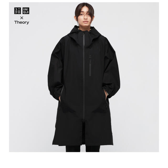 新品　UNIQLO Theory ユニクロ セオリー　ブロックテックコート M