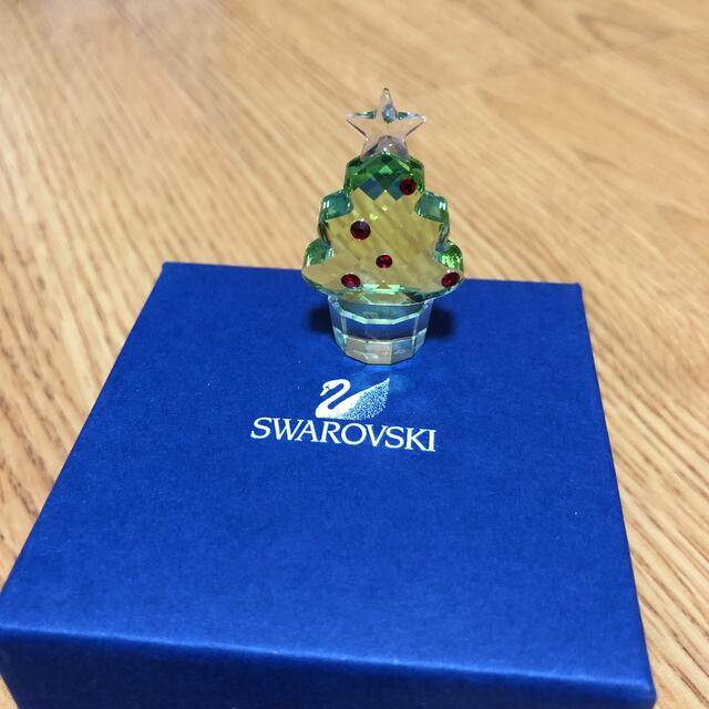 SWAROVSKI(スワロフスキー)のスワロフスキー　クリスタル置物　クリスマスツリー インテリア/住まい/日用品のインテリア小物(置物)の商品写真