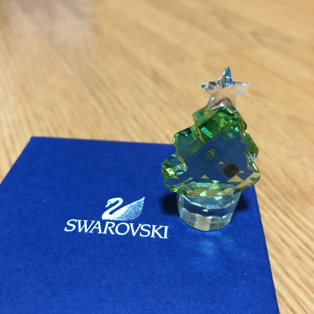 SWAROVSKI(スワロフスキー)のスワロフスキー　クリスタル置物　クリスマスツリー インテリア/住まい/日用品のインテリア小物(置物)の商品写真