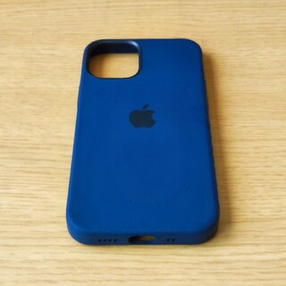 Apple - 【Apple】iPhone 12 mini シリコンケース ディープネイビー ...