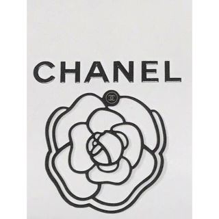 シャネル(CHANEL)のCHANEL シャネル CC 付ブラックカメリアブックマーク(その他)