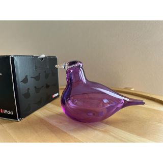 イッタラ(iittala)のiittala イッタラオイバトイッカバード リトルターンアメジスト(置物)