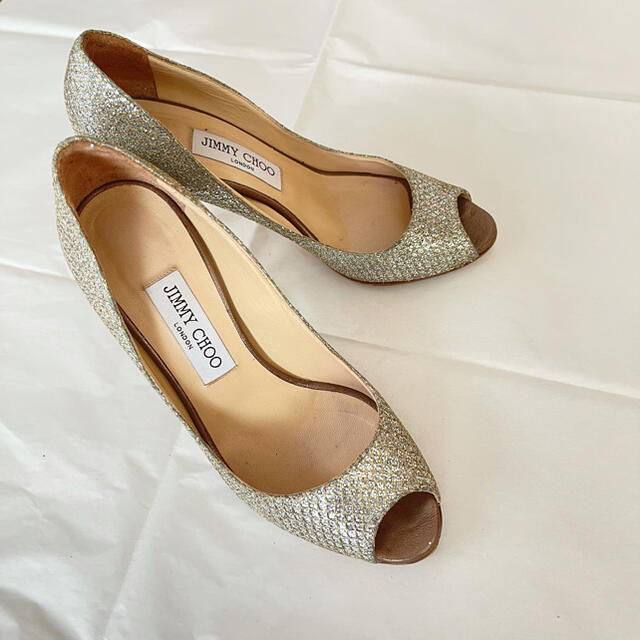 ジミーチュウ 361/2 36ハーフ ブライダルシューズ Jimmy Choo-
