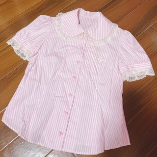 アンジェリックプリティー(Angelic Pretty)のFancy Hospital ブラウス ピンク(シャツ/ブラウス(半袖/袖なし))