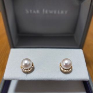 スタージュエリー(STAR JEWELRY)のスタージュエリー パール ダイヤ ピアス 2way 4406(ピアス)