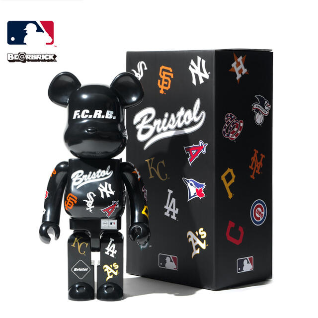 BE@BRICK F.C.R.B × MLB 1000% 新品未開封